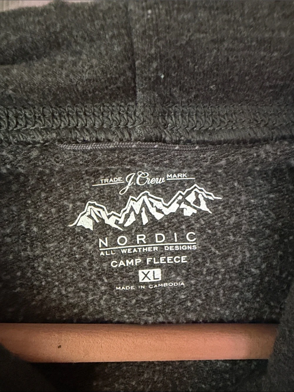 J. Crew lightweight fleece